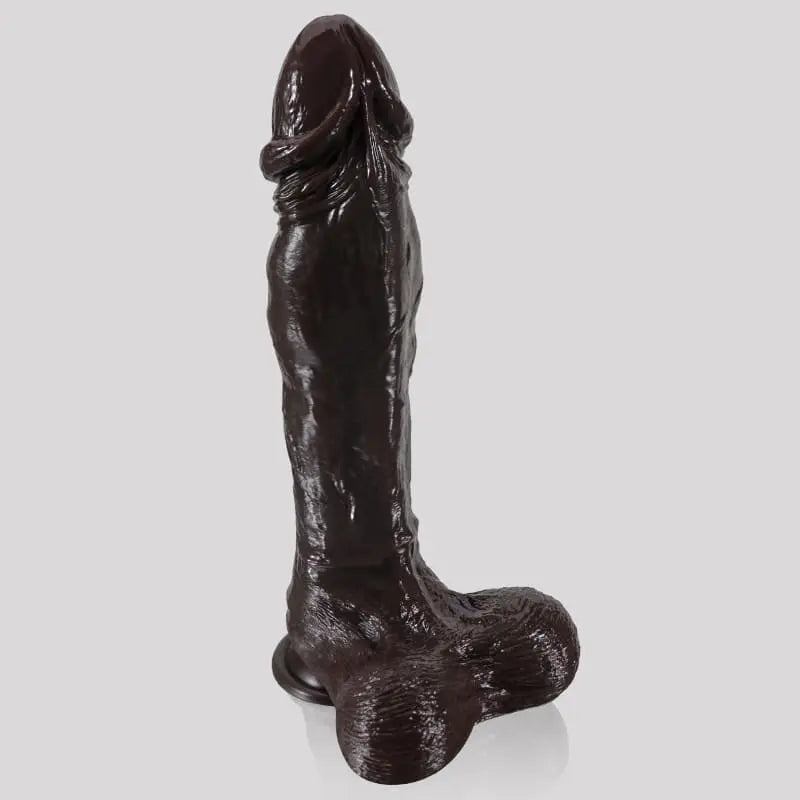 Thrusting Black Dildo
