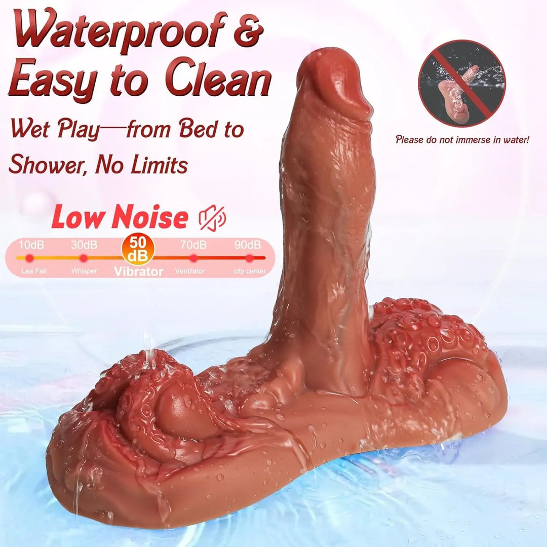 Drake 4 in 1 Sit and Ride Monster Dildo