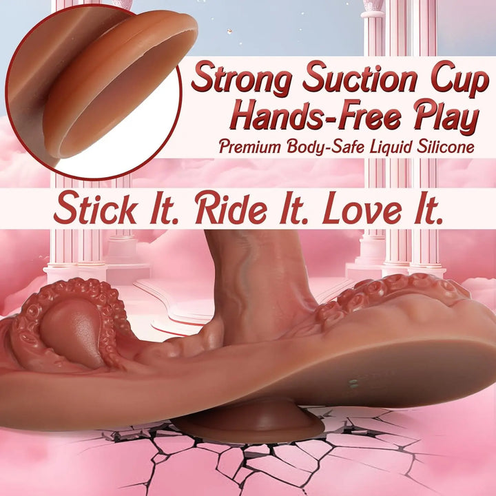 Drake 4 in 1 Sit and Ride Monster Dildo