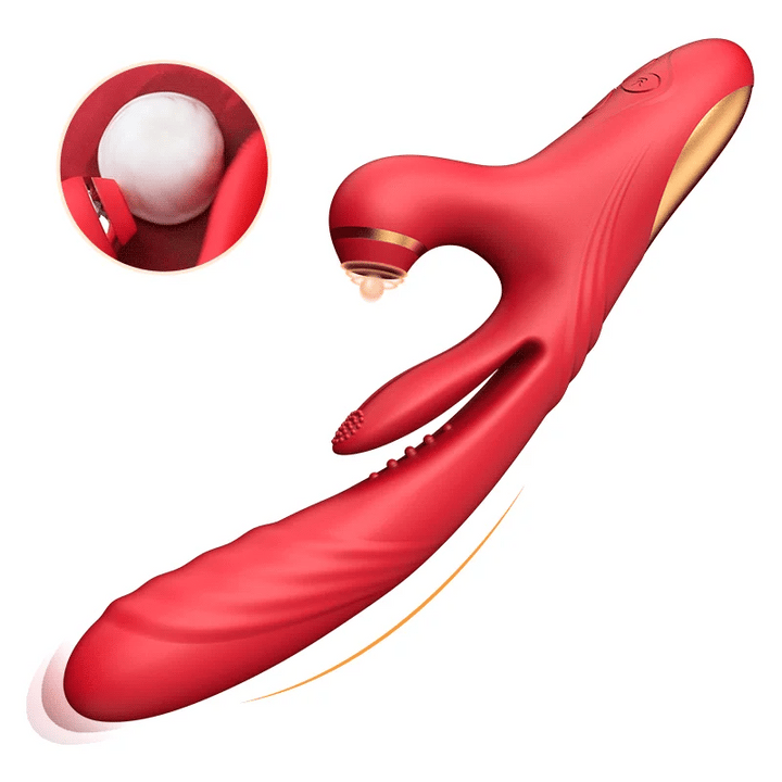 Duke - 7 Sucking 3 Thrusting & Vibration 10 Tapping G Spot Vibrator