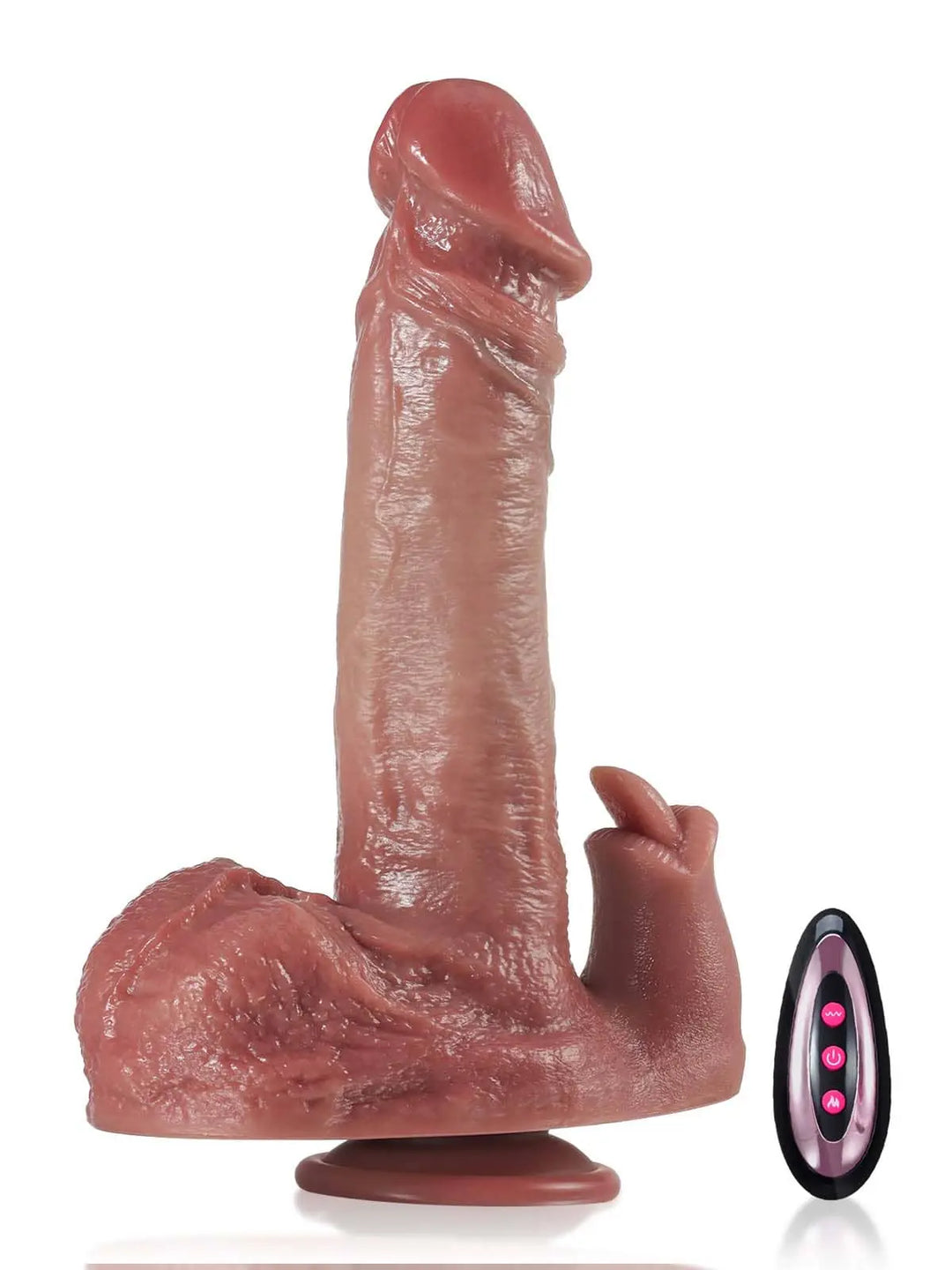 Dean 8.8" x 1.5" Rabbit Thrusting & Vibrating Dildo