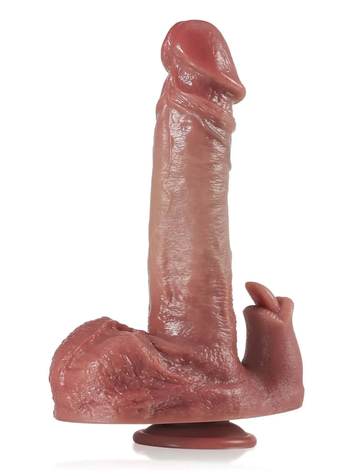 Dean 8.8" x 1.5" Rabbit Thrusting & Vibrating Dildo