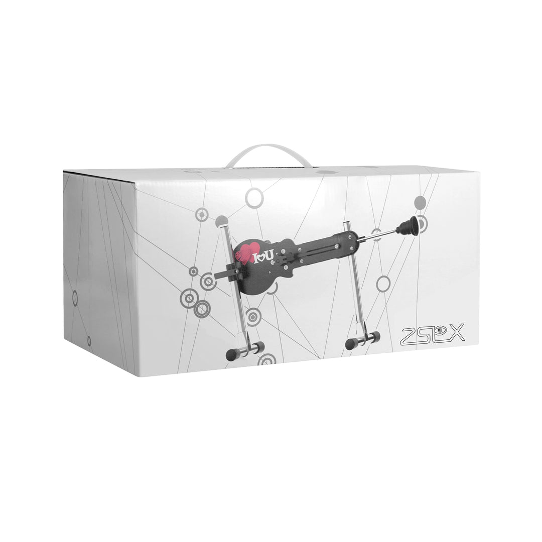 Premium Metal Thrusting Sex Machine with Wired Remote & Suction Base（Equipped with Realdick dildo）