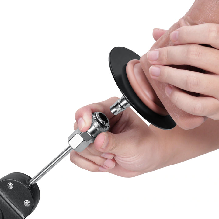 Premium Thrusting Sex Machine with Wired Remote & Full Dildo Attachments