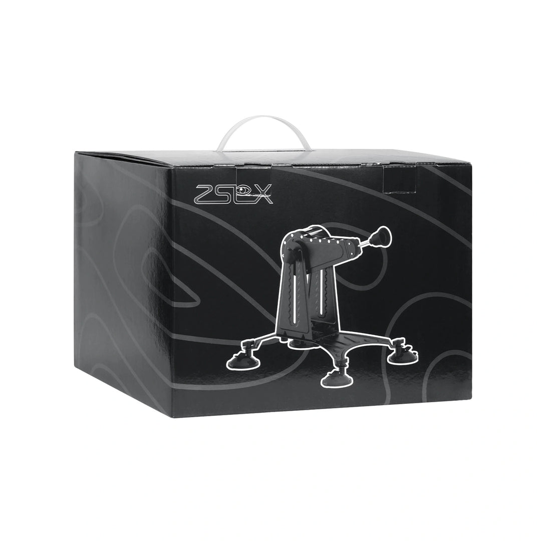 Premium Thrusting Sex Machine with Wired Remote & Full Dildo Attachments