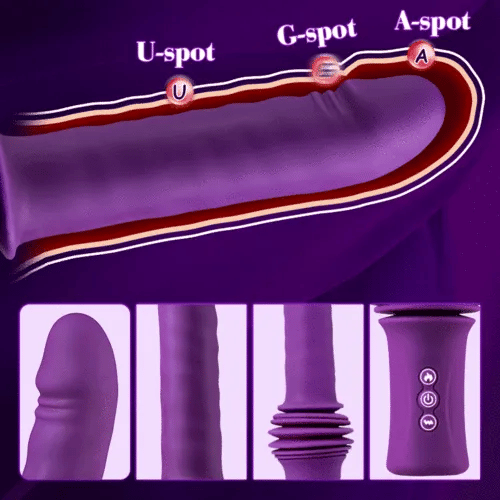 Maja Powerful Heating Thrusting Vibrating 3IN1 Machine