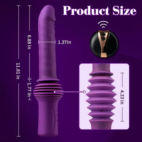 Maja Powerful Heating Thrusting Vibrating 3IN1 Machine