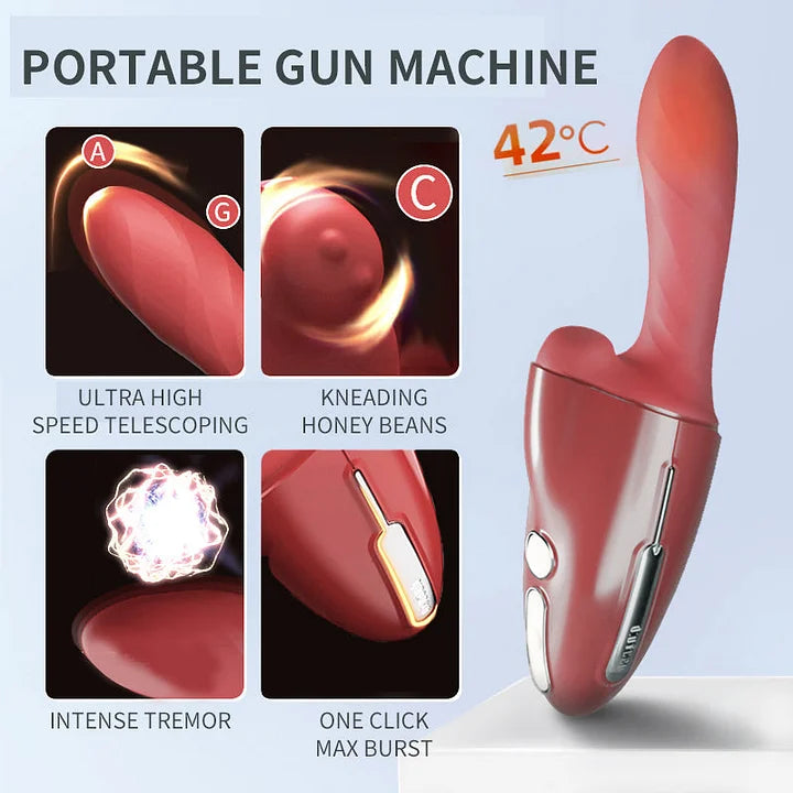 Lustra Wearable Thrusting Dildo Machine