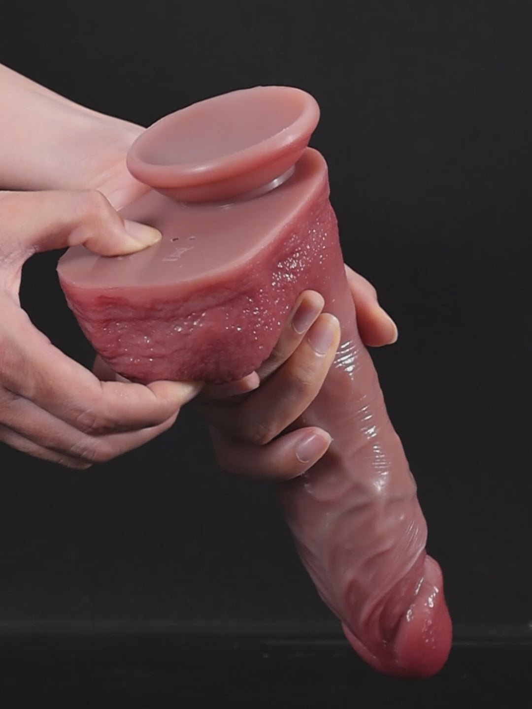 Brawn - 8" x 1.8" Life Like Vibrating Thrusting Dildo